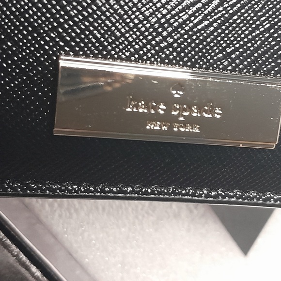 kate spade Black Saffiano Leather Slim Card Case - Picture 5 of 8